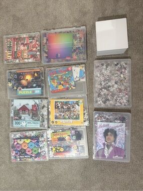 Assorted Home Games Puzzle Set - Multicolor
